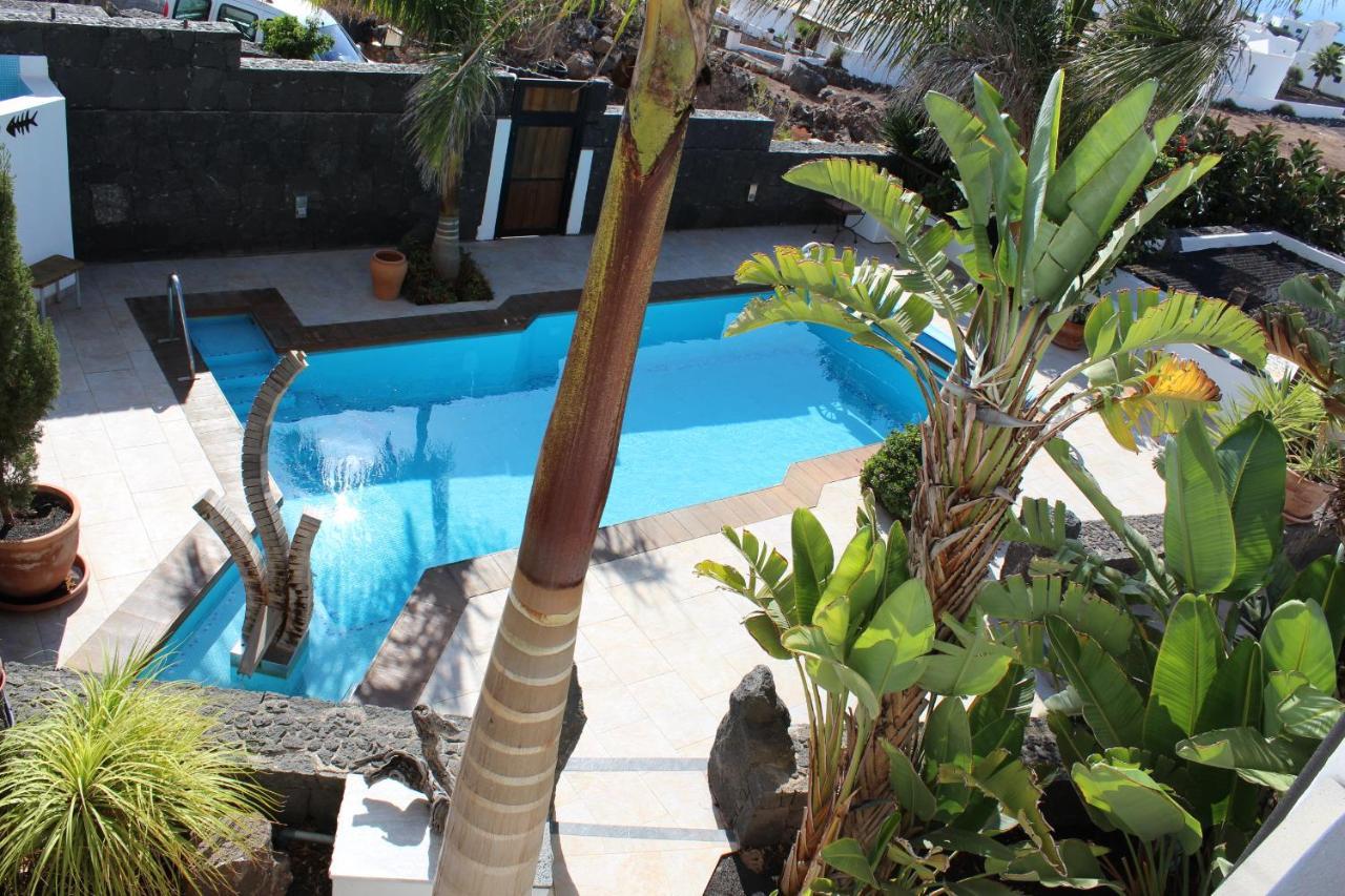 Villa Niki Mit Beheiztem Gemeinschaftspool Fuer 2 Appartments Las Brenas ภายนอก รูปภาพ